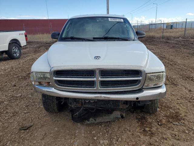 1B7HG48Z92S691044 - 2002 DODGE DAKOTA QUAD SLT WHITE photo 5