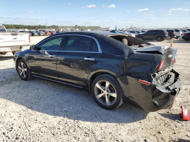 1G1ZC5E02CF205169 - 2012 CHEVROLET MALIBU 1LT BLACK photo 2