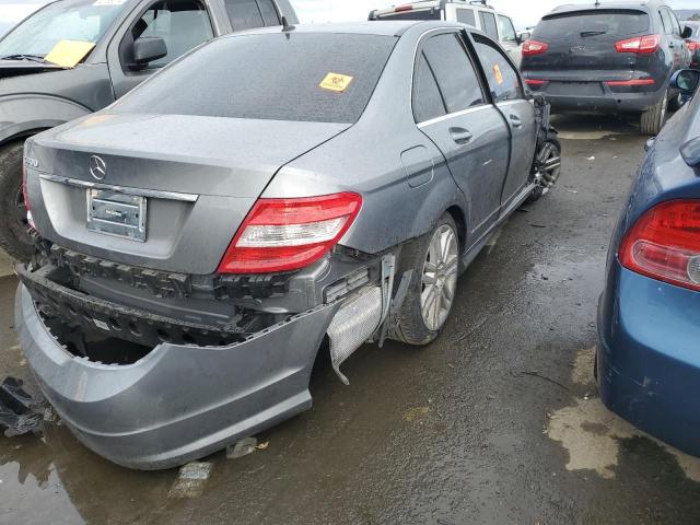 WDDGF54X49R067846 - 2009 MERCEDES-BENZ C 300 GRAY photo 3