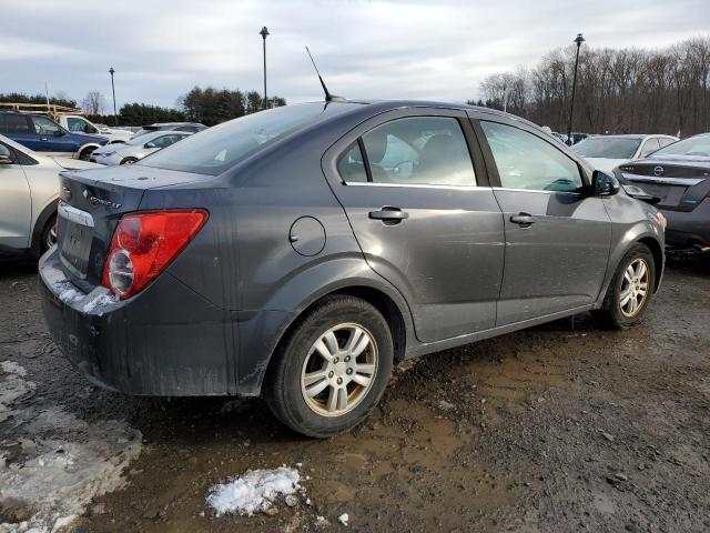 1G1JC5SH2C4217521 - 2012 CHEVROLET SONIC LT GRAY photo 3