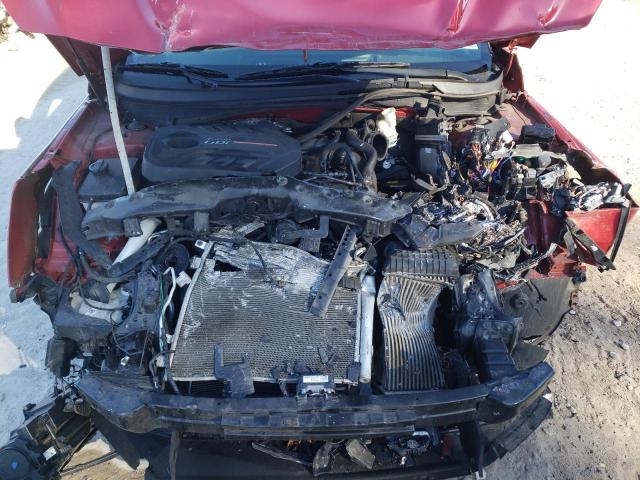 5NPE34AB8JH681355 - 2018 HYUNDAI SONATA SPORT RED photo 11