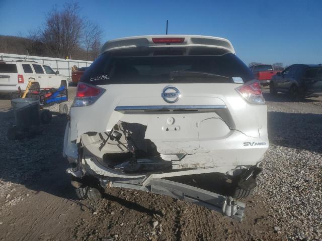 KNMAT2MV0GP686121 - 2016 NISSAN ROGUE S WHITE photo 6