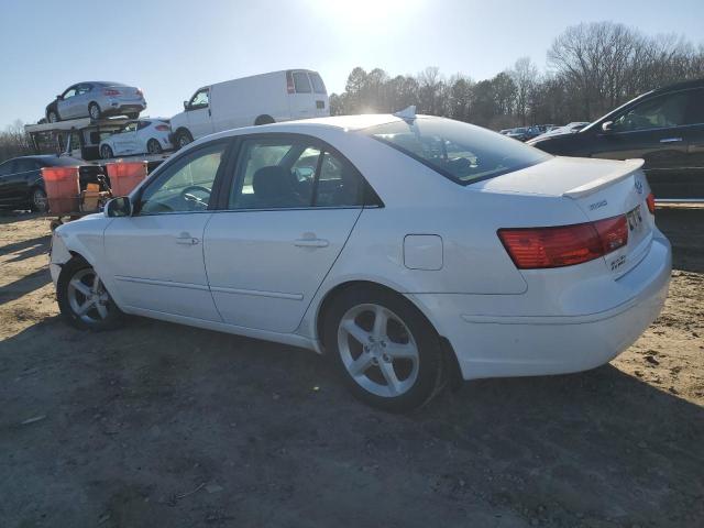 5NPEU46C49H538266 - 2009 HYUNDAI SONATA SE WHITE photo 2