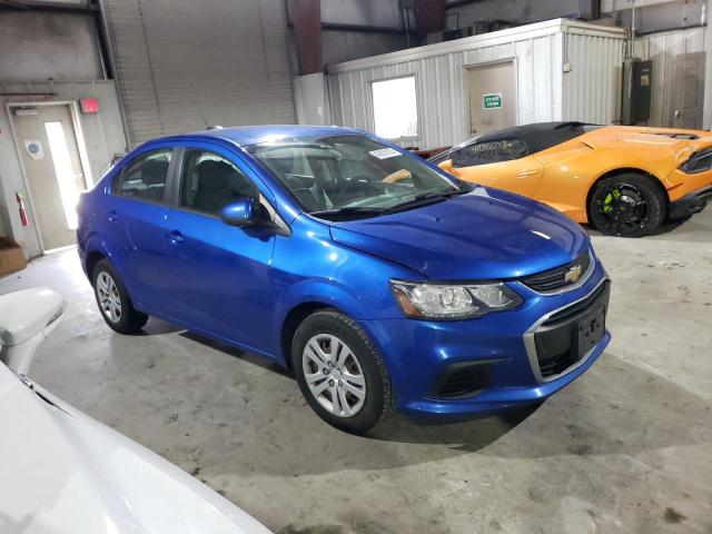 1G1JB5SH6H4134054 - 2017 CHEVROLET SONIC LS 蓝色 照片 4