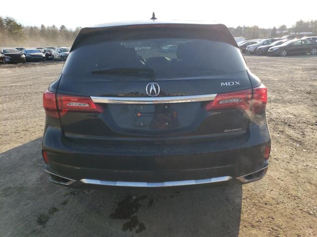 5FRYD4H30HB010536 - 2017 ACURA MDX BLACK photo 6