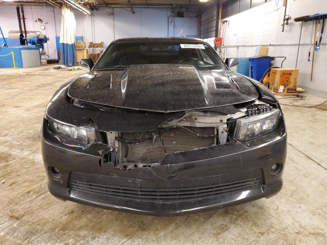 2G1FD1E34F9107230 - 2015 CHEVROLET CAMARO LT BLACK photo 5