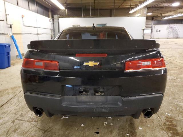 2G1FD1E34F9107230 - 2015 CHEVROLET CAMARO LT BLACK photo 6