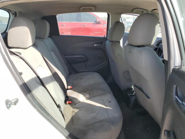 1G1JA6SH7D4168121 - 2013 CHEVROLET SONIC LS 白色 照片 10
