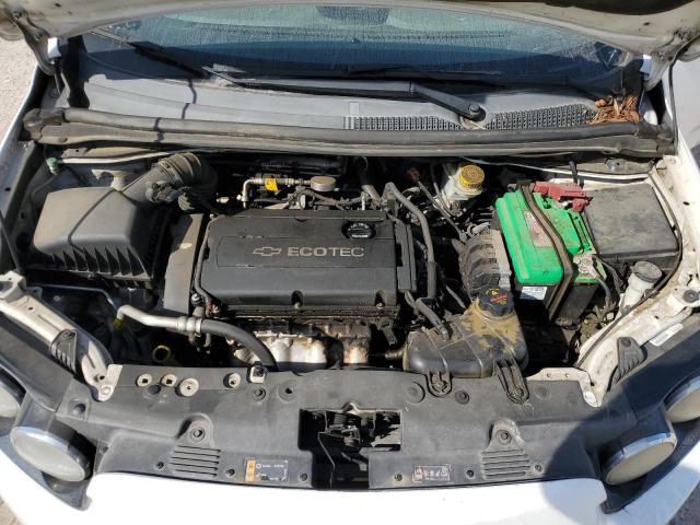 1G1JA6SH7D4168121 - 2013 CHEVROLET SONIC LS 白色 照片 11