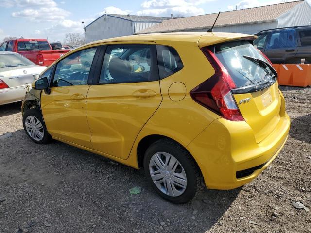 3HGGK5H40KM725810 - 2019 HONDA FIT LX YELLOW photo 2