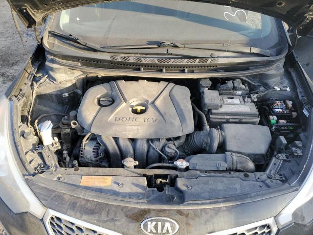 KNAFX4A67G5476692 - 2016 KIA FORTE LX BLACK photo 11