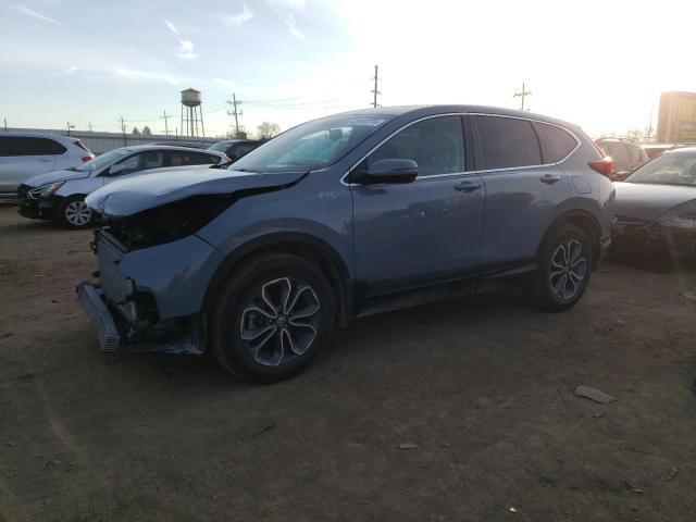 2HKRW2H83LH678499 - 2020 HONDA CR-V EXL GRAY photo 1