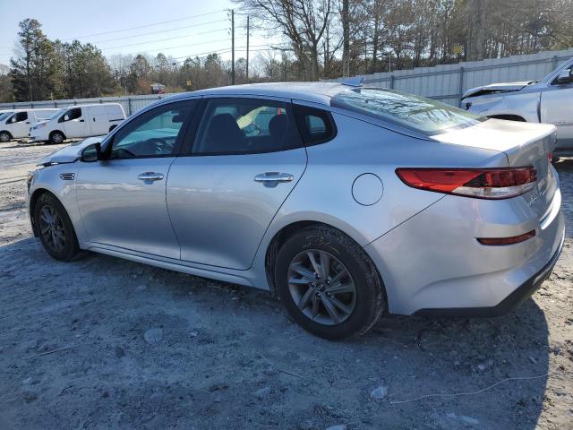 5XXGT4L33KG331496 - 2019 KIA OPTIMA LX SILVER photo 2