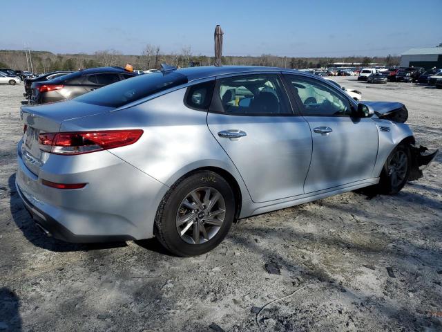 5XXGT4L33KG331496 - 2019 KIA OPTIMA LX SILVER photo 3