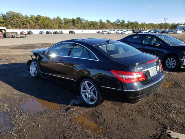 WDDKJ8JB1CF174929 - 2012 MERCEDES-BENZ E 350 4MATIC BLACK photo 2