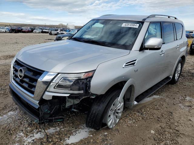 JN8AY2AD6M9660978 - 2021 NISSAN ARMADA SV SILVER photo 1