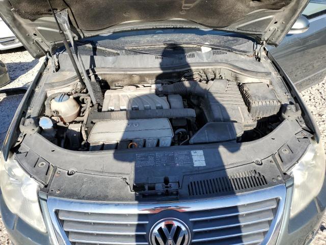 WVWEU73C86P093908 - 2006 VOLKSWAGEN PASSAT 3.6L LUXURY GRAY photo 11