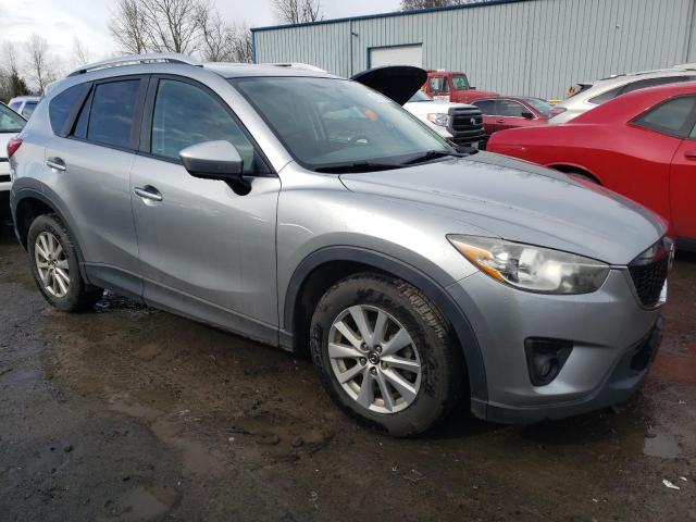 JM3KE4CE7D0137068 - 2013 MAZDA CX-5 TOURING SILVER photo 4