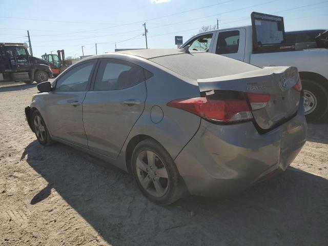 KMHDH4AE3DU947894 - 2013 HYUNDAI ELANTRA GLS GRAY photo 2