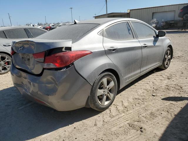 KMHDH4AE3DU947894 - 2013 HYUNDAI ELANTRA GLS GRAY photo 3