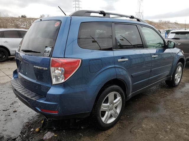 JF2SH64699H774556 - 2009 SUBARU FORESTER 2.5X LIMITED BLUE photo 3
