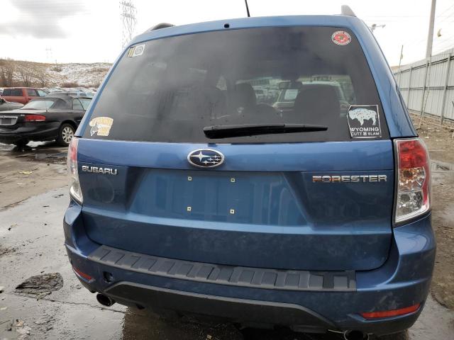 JF2SH64699H774556 - 2009 SUBARU FORESTER 2.5X LIMITED BLUE photo 6