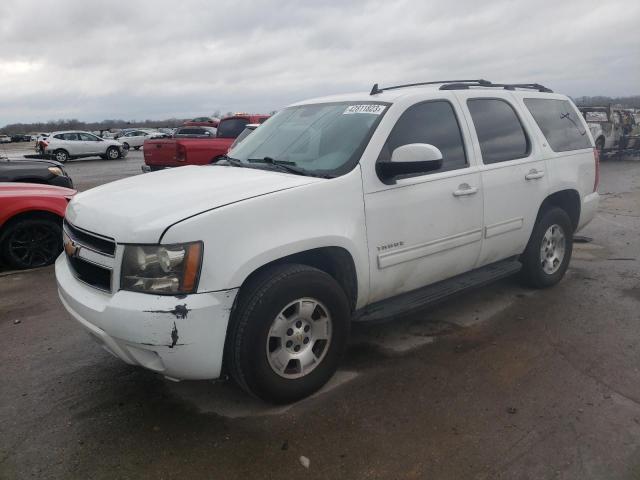 1GNSCBE02DR333782 - 2013 CHEVROLET TAHOE C1500 LT WHITE photo 1