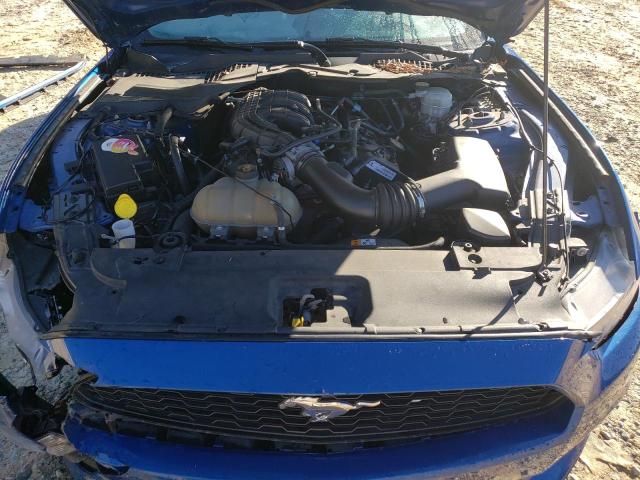 1FA6P8AM0H5262692 - 2017 FORD MUSTANG BLUE photo 11