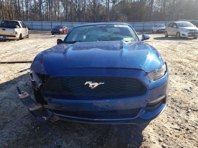 1FA6P8AM0H5262692 - 2017 FORD MUSTANG BLUE photo 5