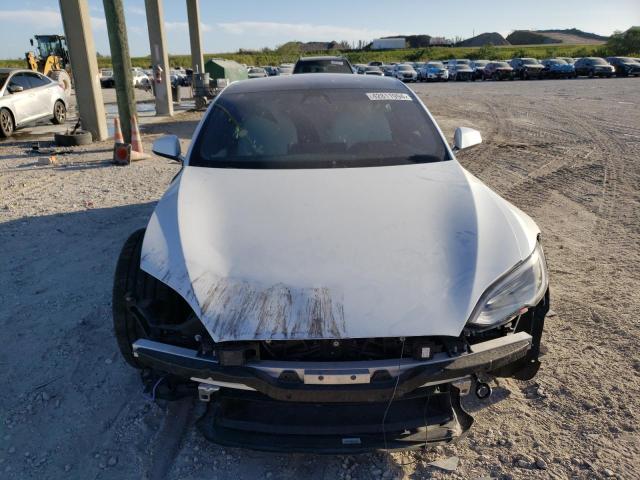 5YJSA1E6XMF435091 - 2021 TESLA MODEL S 白色 照片 5