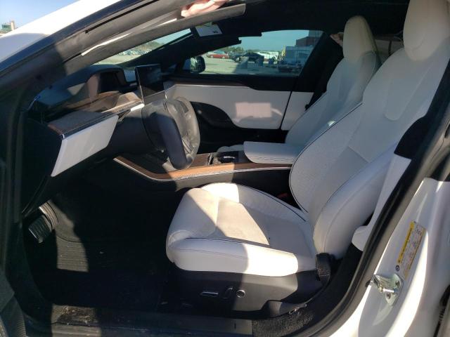5YJSA1E6XMF435091 - 2021 TESLA MODEL S 白色 照片 7
