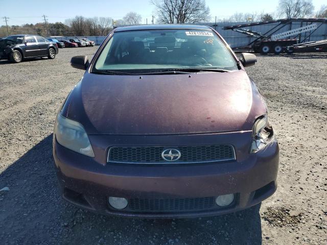 JTKDE167370170014 - 2007 TOYOTA SCION TC მუქწითელი ფოტო 5