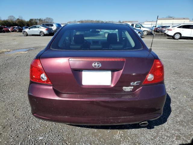 JTKDE167370170014 - 2007 TOYOTA SCION TC მუქწითელი ფოტო 6