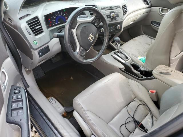 2HGFB2F96CH518556 - 2012 HONDA CIVIC EXL 灰色 照片 8