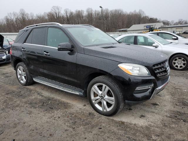 4JGDA5HB4EA393077 - 2014 MERCEDES-BENZ ML 350 4MATIC BLACK photo 4