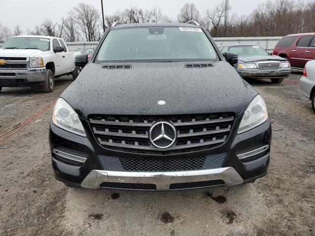 4JGDA5HB4EA393077 - 2014 MERCEDES-BENZ ML 350 4MATIC BLACK photo 5
