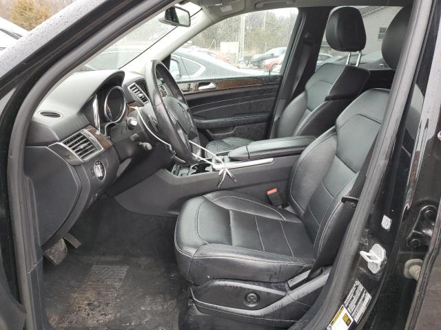 4JGDA5HB4EA393077 - 2014 MERCEDES-BENZ ML 350 4MATIC BLACK photo 7