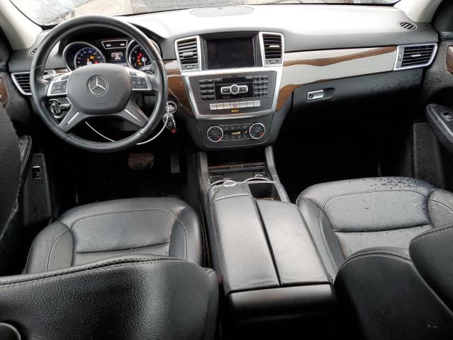 4JGDA5HB4EA393077 - 2014 MERCEDES-BENZ ML 350 4MATIC BLACK photo 8