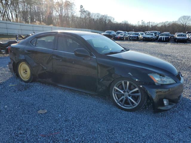 JTHBE262X82014016 - 2008 LEXUS IS 350 BLACK photo 4