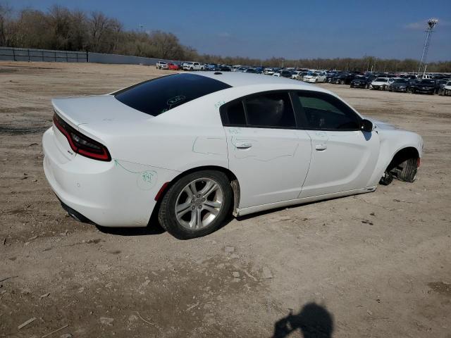 2C3CDXBG0JH180375 - 2018 DODGE CHARGER SXT WHITE photo 3