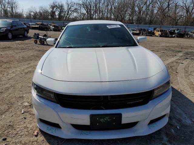 2C3CDXBG0JH180375 - 2018 DODGE CHARGER SXT WHITE photo 5