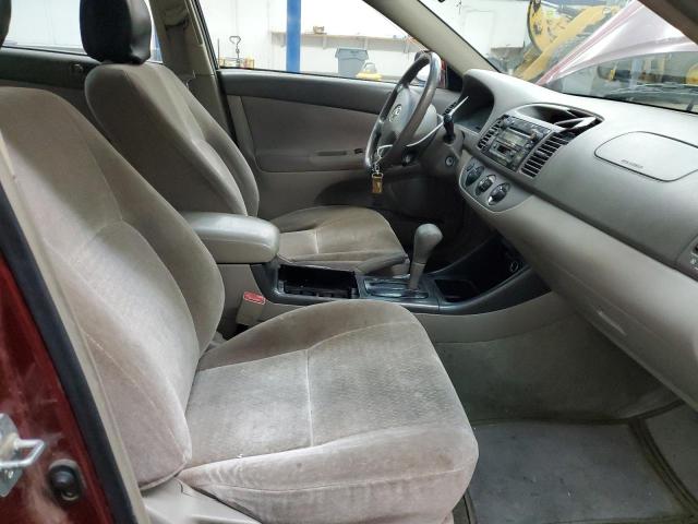 JTDBE32K730176834 - 2003 TOYOTA CAMRY LE RED photo 7