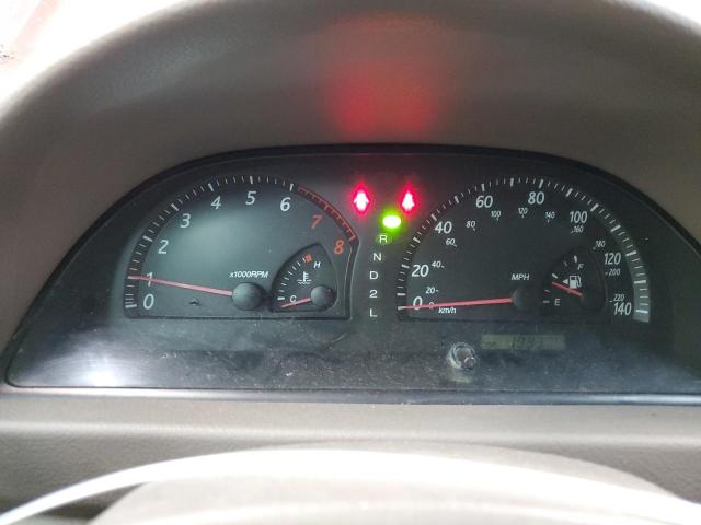 JTDBE32K730176834 - 2003 TOYOTA CAMRY LE RED photo 9