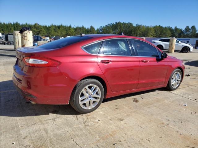 3FA6P0H70FR146856 - 2015 FORD FUSION SE RED photo 3