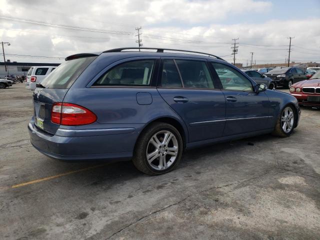 WDBUH56J76A946797 - 2006 MERCEDES-BENZ E 350 WAGON BLUE photo 3