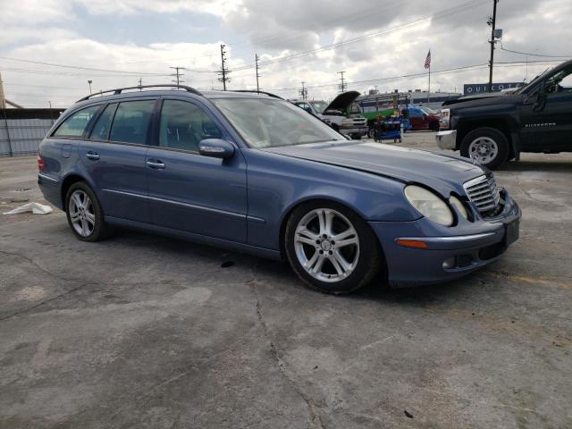 WDBUH56J76A946797 - 2006 MERCEDES-BENZ E 350 WAGON BLUE photo 4