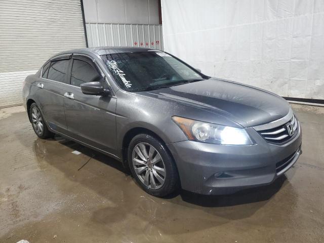 1HGCP3F81BA004385 - 2011 HONDA ACCORD EXL GRAY photo 4