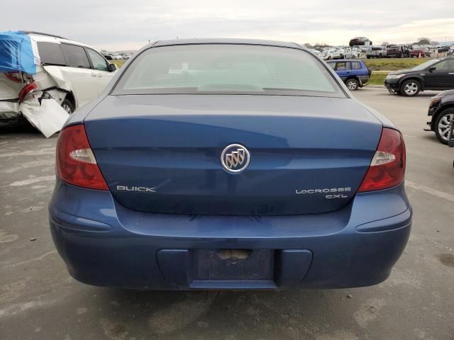 2G4WD532451252320 - 2005 BUICK LACROSSE CXL BLUE photo 6