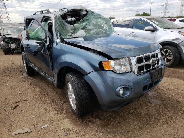 1FMCU0D77CKC61025 - 2012 FORD ESCAPE XLT BLUE photo 1