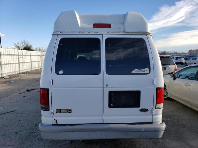 1FBSS31L1YHA93903 - 2000 FORD ECONOLINE E350 SUPER DUTY WAGON WHITE photo 6